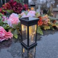 ZNICZ SOLARNY LED LAMPION LAMPA NA GRÓB STATUETKA NA CMENTARZ