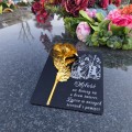 ZNICZ dekoracja STROIK na grób WIELKANOCNY podstawka na cmentarz WIELKANOC