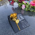 ZNICZ dekoracja STROIK na grób WIELKANOCNY podstawka na cmentarz WIELKANOC