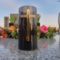 ZNICZ LED lampion na cmentarz efekt płomienia wieczna latarenka na grób