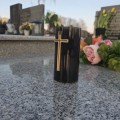 ZNICZ LED lampion na cmentarz efekt płomienia wieczna latarenka na grób