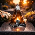 ZNICZ LED efekt płomienia LAMPION na GRÓB cmentarz WIELKANOC JEZUS